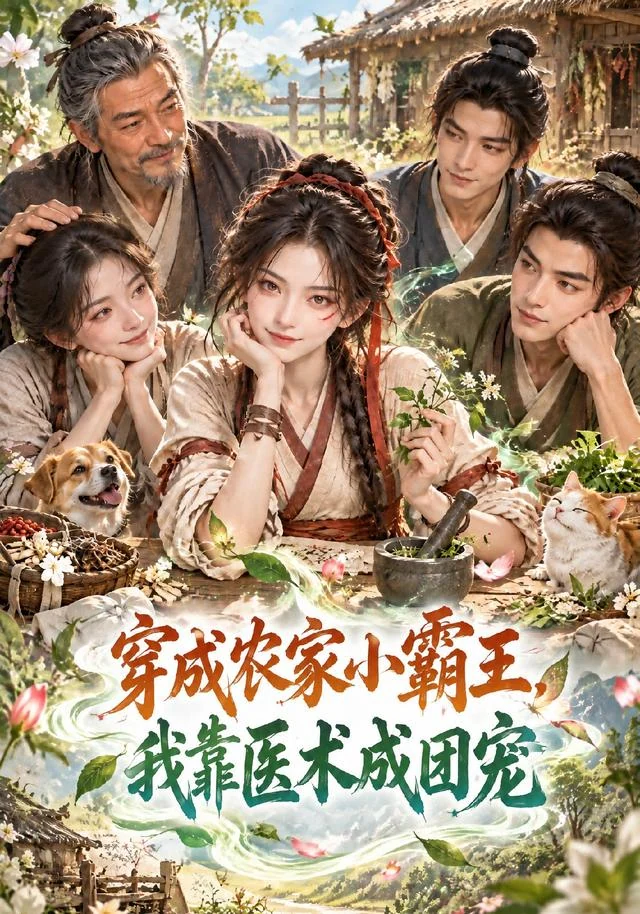 穿成农家小霸王，我靠医术成团宠海报