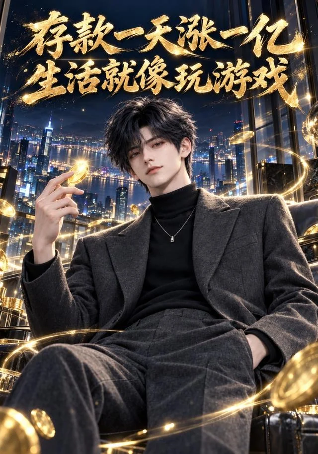 存款一天涨一亿，生活就像玩游戏